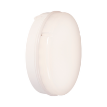 Load image into Gallery viewer, 18w LED Microwave White Prismatic Bulkhead Fitting
