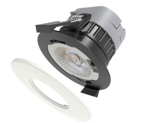 Load image into Gallery viewer, Polaris + 8w LED Quad-Colour Dimmable Downlight For Shallow Ceiling Voids