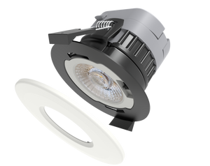 Polaris + 8w LED Quad-Colour Dimmable Downlight For Shallow Ceiling Voids